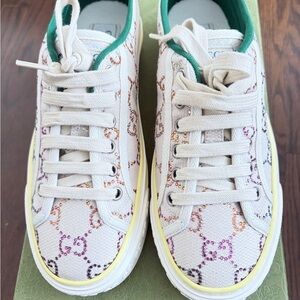 Gucci Tennis Sneakers Size 37.5